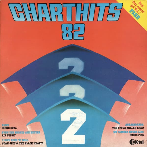 Album Cover Art for Charthits 82 - Vol. 2