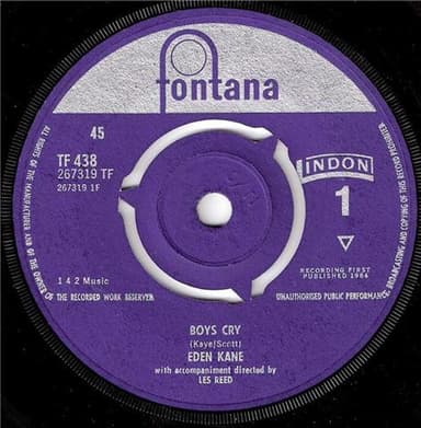 Album Cover Art for Boys Cry