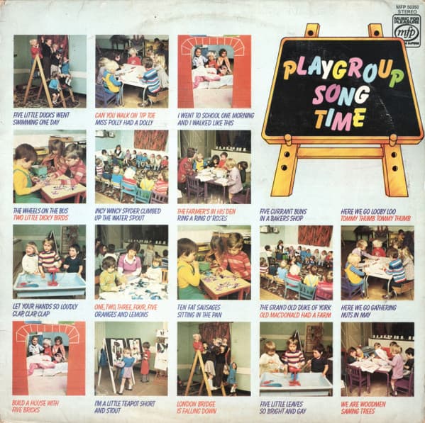 Album Cover Art for Playgroup Song Time