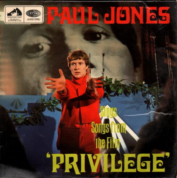 Album Cover Art for Sings Songs From The Film Privilege