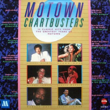 Album Cover Art for Motown Chartbusters