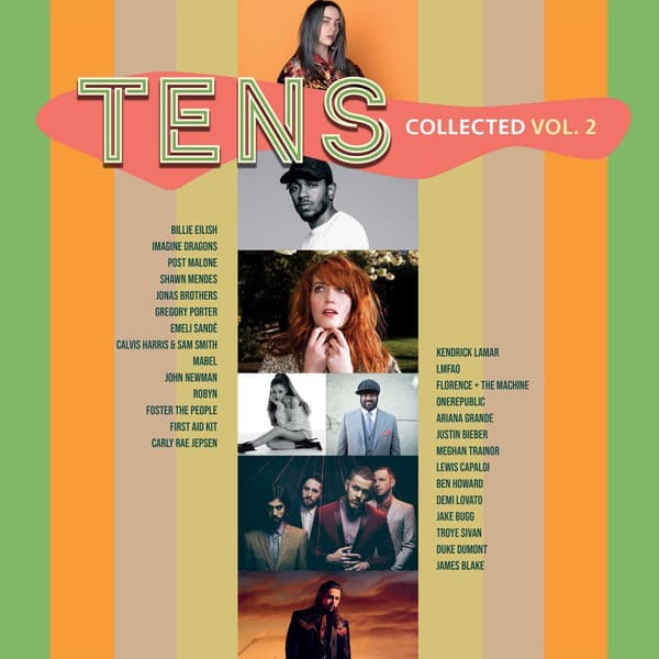 Album Cover Art for Tens Collected Vol.2