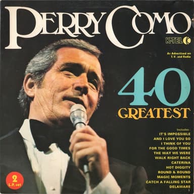 Album Cover Art for 40 Greatest