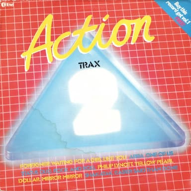 Album Cover Art for Action Trax 2