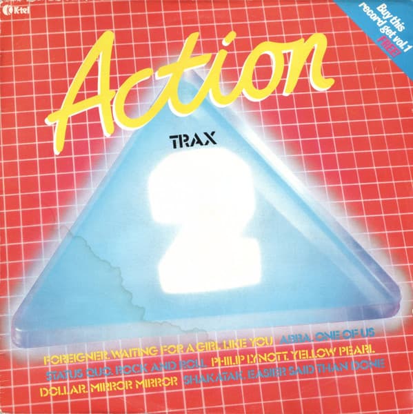 Album Cover Art for Action Trax 2