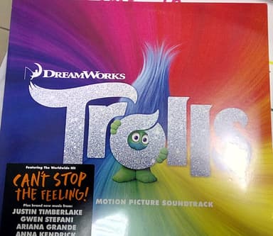 Album Cover Art for Dreamworks Trolls (Original Motion Picture Soundtrack)