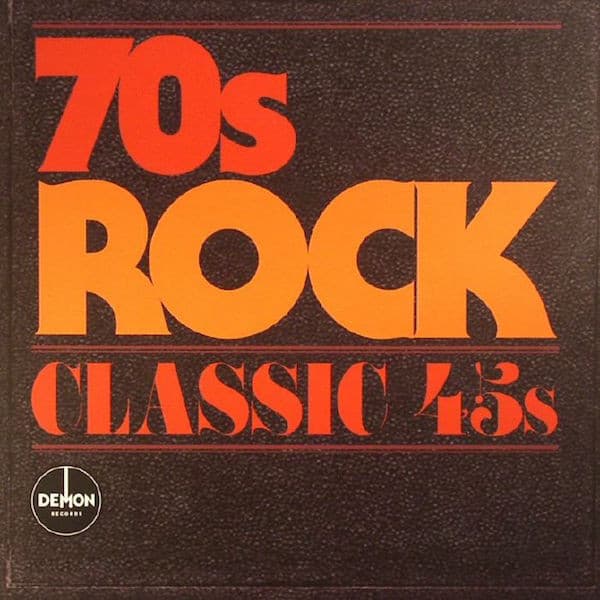 Album Cover Art for 70s Rock Classic 45s