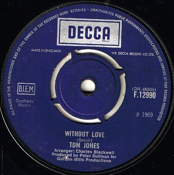 Album Cover Art for Without Love / A Man Who Knows Too Much