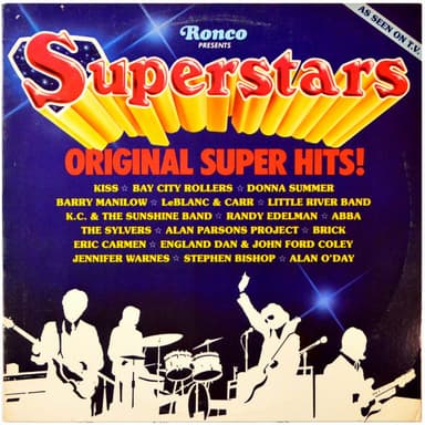 Album Cover Art for Superstars