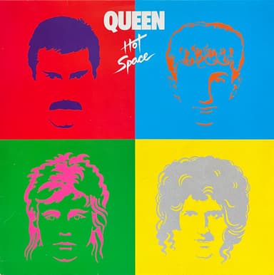 Album Cover Art for Hot Space