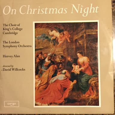 Album Cover Art for On Christmas Night