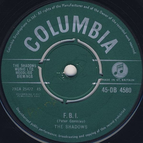 Album Cover Art for F. B. I.