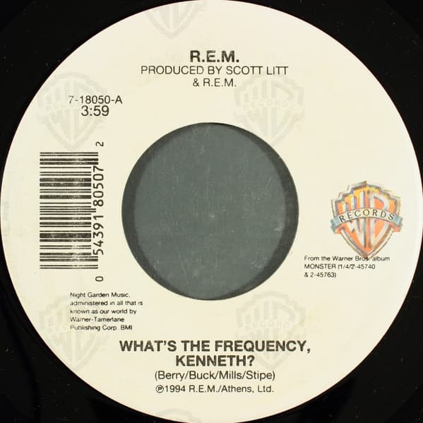 Album Cover Art for What's The Frequency, Kenneth?