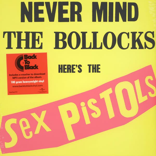 Album Cover Art for Never Mind The Bollocks, Here's The Sex Pistols