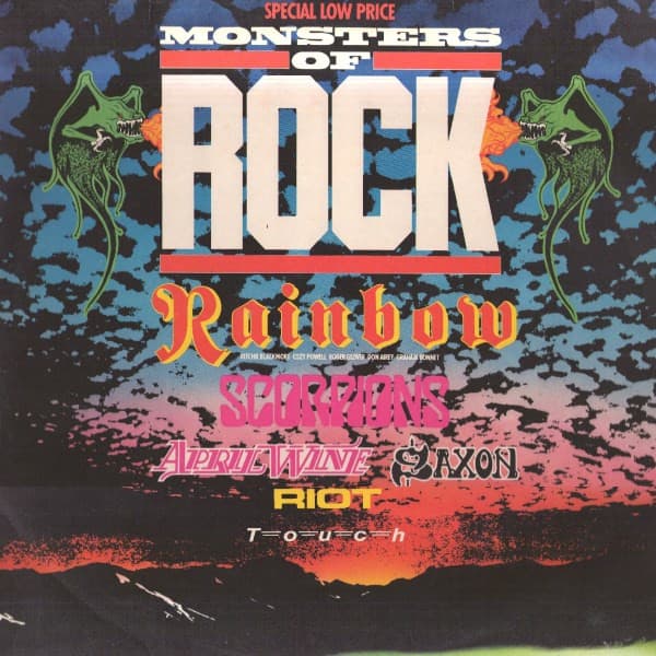 Album Cover Art for Monsters Of Rock