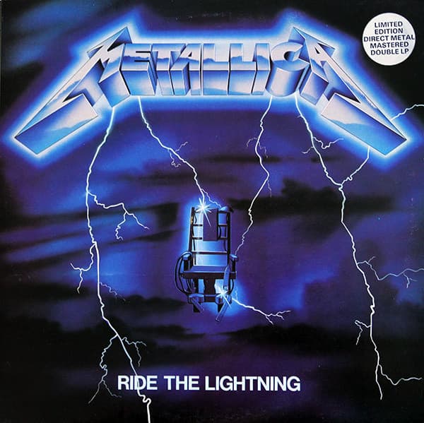 Album Cover Art for Ride The Lightning