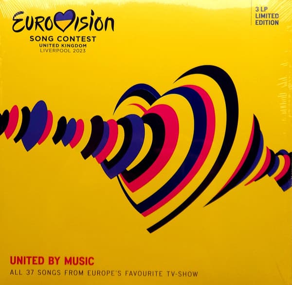 Album Cover Art for Eurovision Song Contest Liverpool 2023 - United By Music