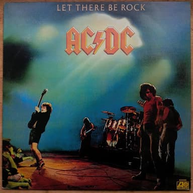 Album Cover Art for Let There Be Rock