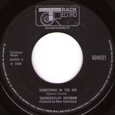 Album Cover Art for Something In The Air