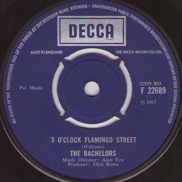 Album Cover Art for 3 O'Clock Flamingo Street