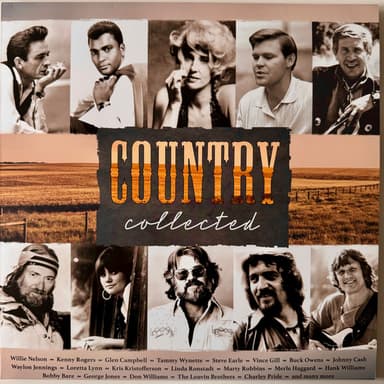 Album Cover Art for Country Collected