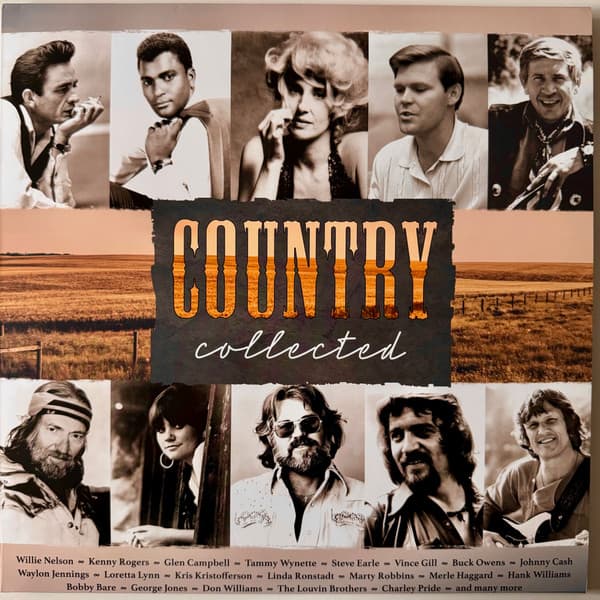 Album Cover Art for Country Collected