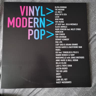 Album Cover Art for Vinyl > Modern > Pop