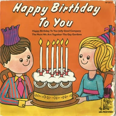 Album Cover Art for Happy Birthday To You