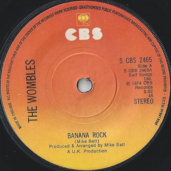 Album Cover Art for Banana Rock