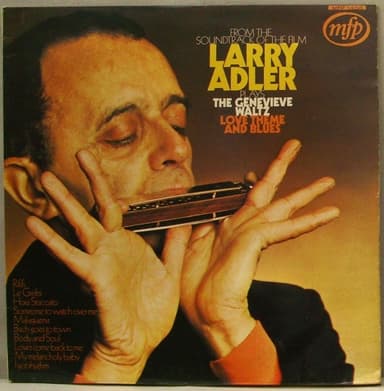 Album Cover Art for Larry Adler Plays The Genevieve Waltz, Love Theme And Blues