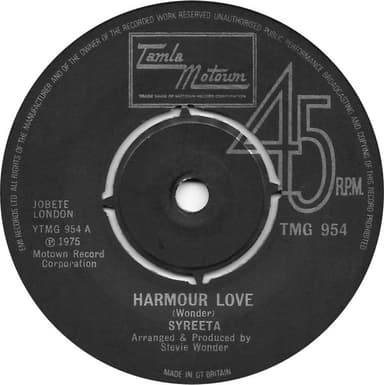 Album Cover Art for Harmour Love 