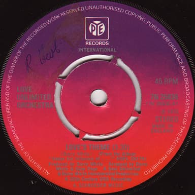 Album Cover Art for Love's Theme 