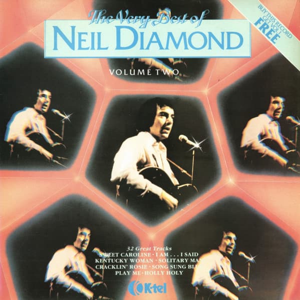 Album Cover Art for The Very Best Of Neil Diamond (Volume Two)