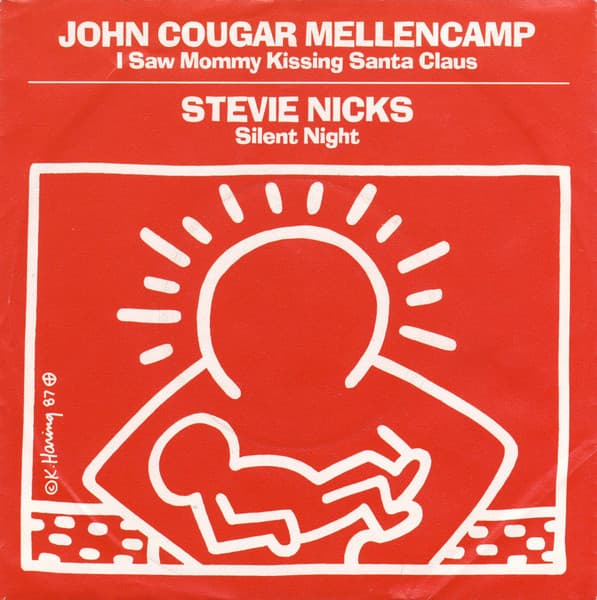 Album Cover Art for I Saw Mommy Kissing Santa Claus / Silent Night