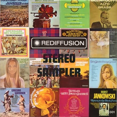 Album Cover Art for Rediffusion Stereo Sampler