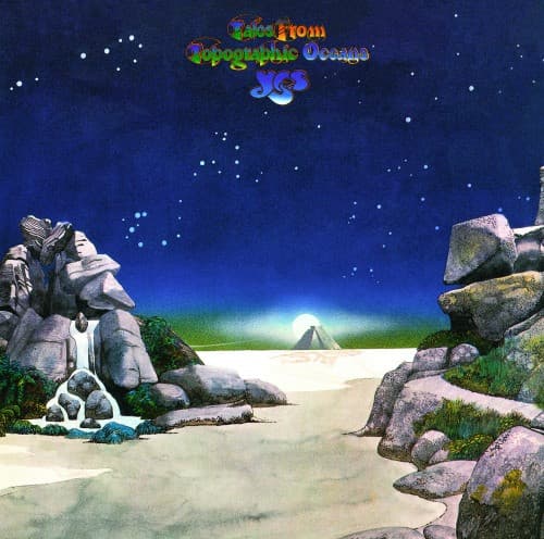 Album Cover Art for Tales From Topographic Oceans