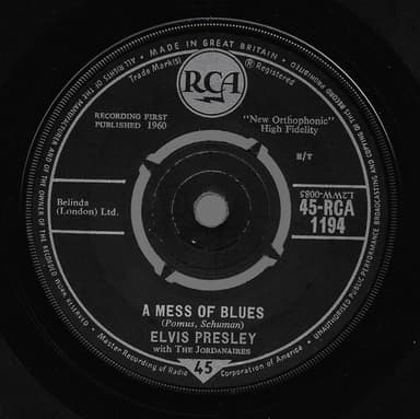 Album Cover Art for A Mess Of Blues