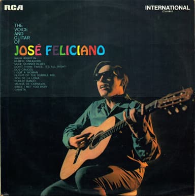 Album Cover Art for The Voice And Guitar Of José Feliciano