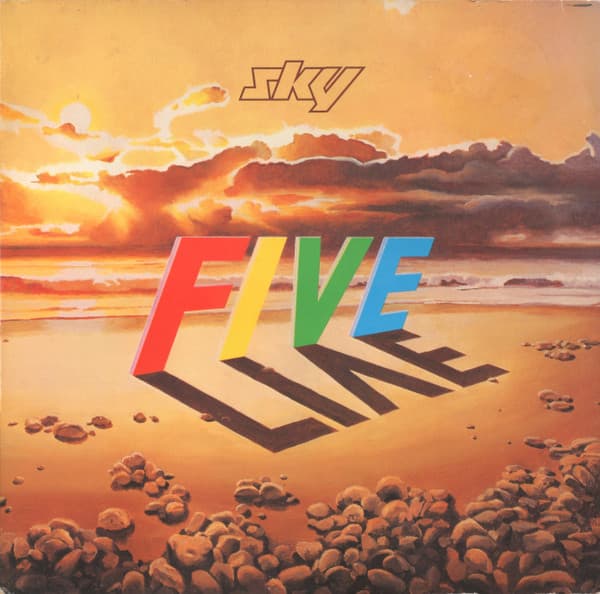 Album Cover Art for Sky Five Live