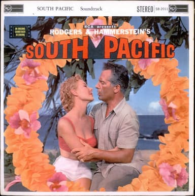 Album Cover Art for South Pacific