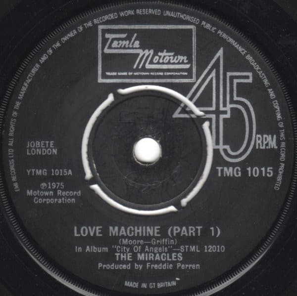 Album Cover Art for Love Machine (Part 1)