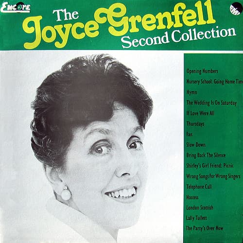 Album Cover Art for The Joyce Grenfell Second Collection ‎