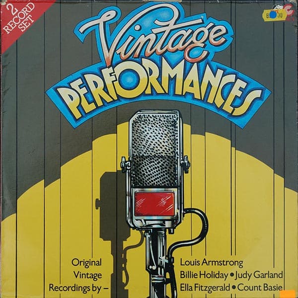 Album Cover Art for Vintage Performances