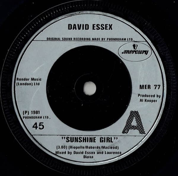 Album Cover Art for Sunshine Girl