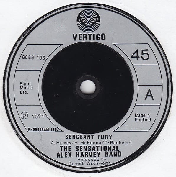 Album Cover Art for Sergeant Fury