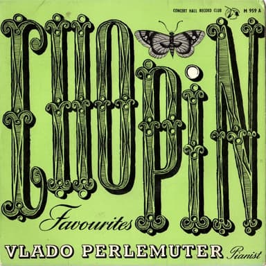 Album Cover Art for Chopin Favourites