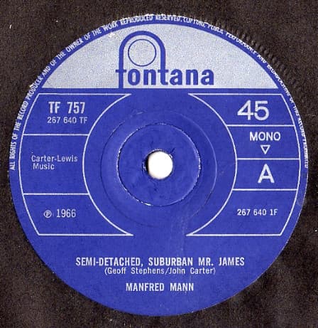 Album Cover Art for Semi-Detached, Suburban Mr. James