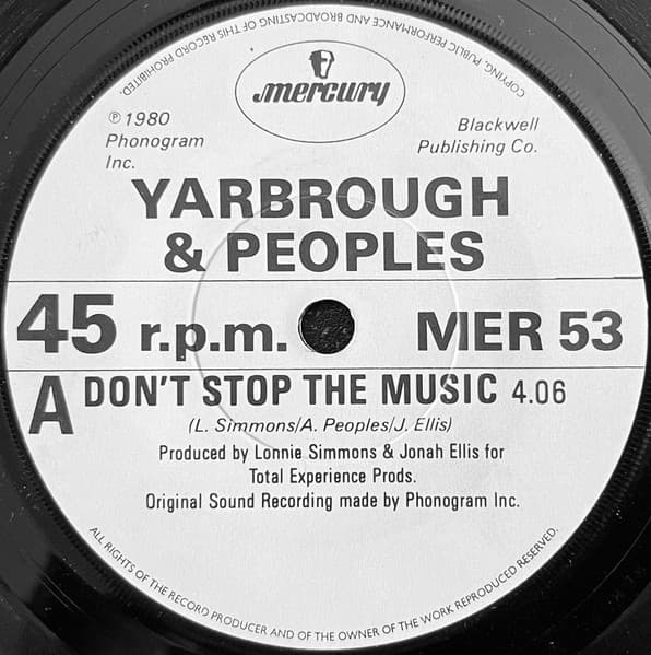 Album Cover Art for Don't Stop The Music