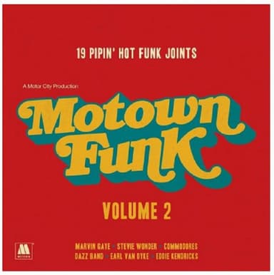 Album Cover Art for Motown Funk Volume 2