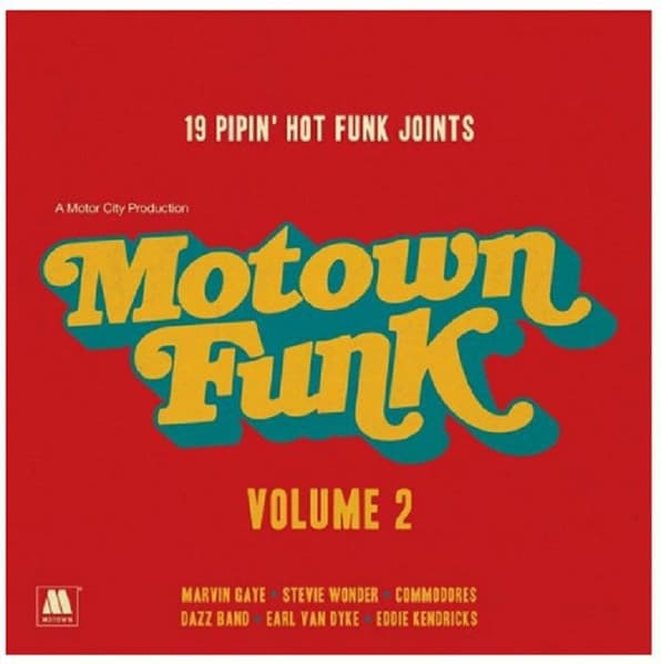 Album Cover Art for Motown Funk Volume 2